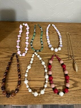 Vintage Costume Jewelry Necklaces